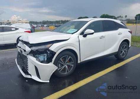 2025 Lexus Rx from USA, damaged, VIN 2T2BAMBA1SC058402